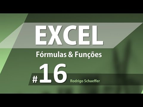 Fórmulas e Funções do Excel para Concursos - Aula 16 de informática