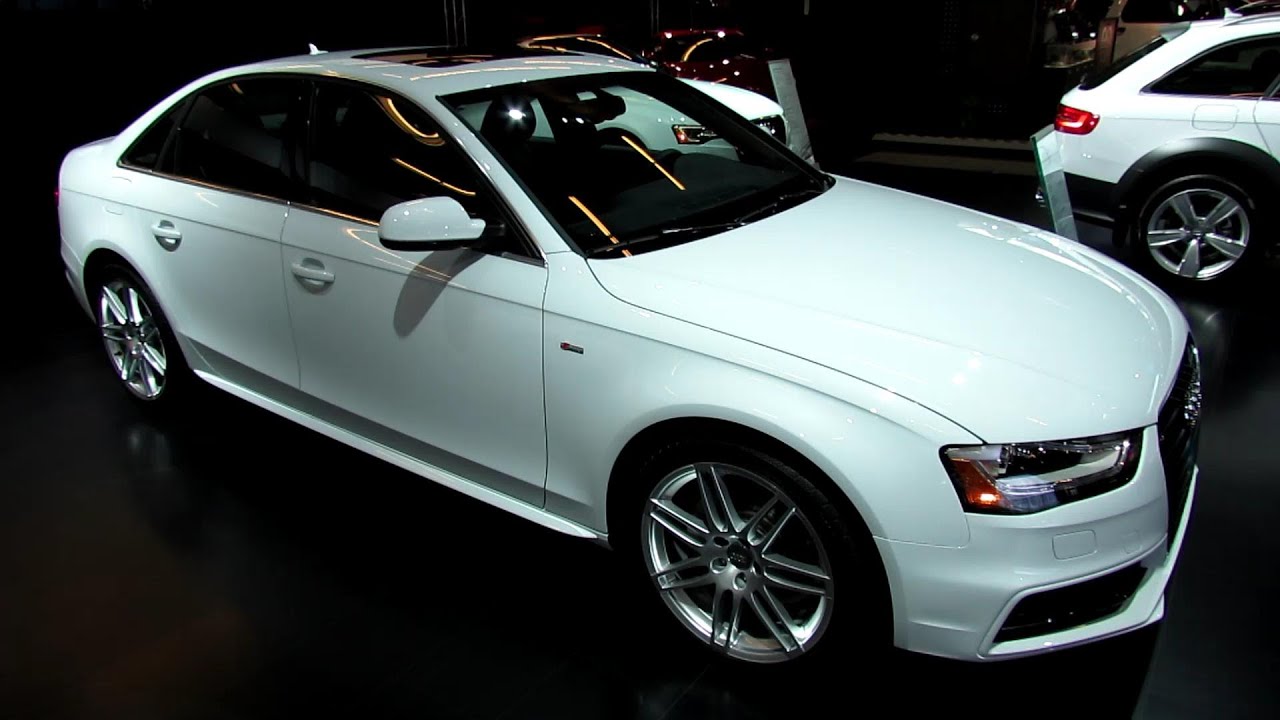 2013 Audi A4 S-Line - Exterior and Interior Walkaround - 2013 Salon de