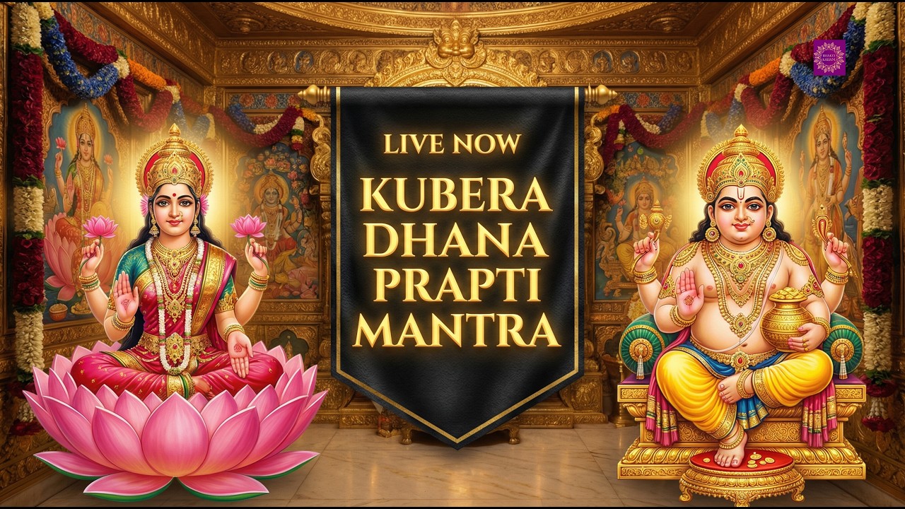 🔴 LIVE: Kubera Dhana Prapti Mantra 108 Times | Powerful Mantra for Wealth & Prosperity 💰