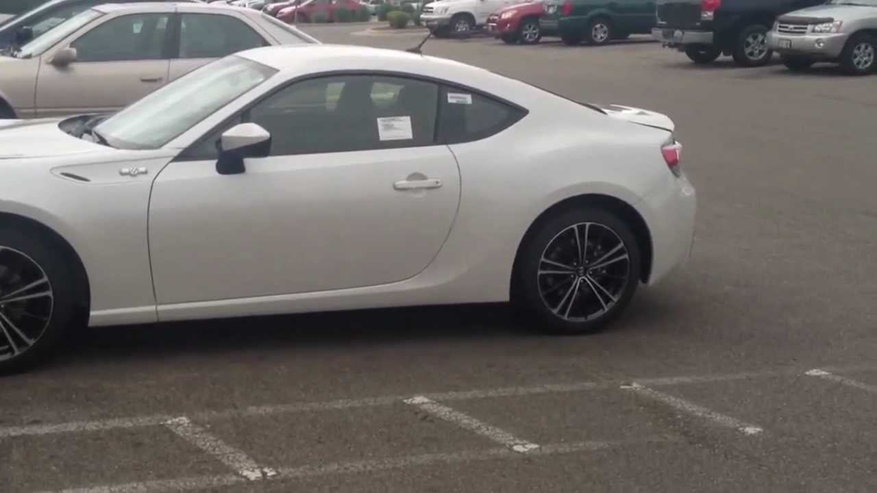 2013 Scion Fr S Outside Review Walkaround White Out 6 Speed Manual