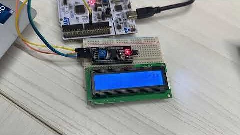 (Demo) I2C LCD with STM32 Nucleo using STM32CubeIDE