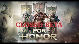 For Honor - Closed Beta Opening Cutscene and Tutorial