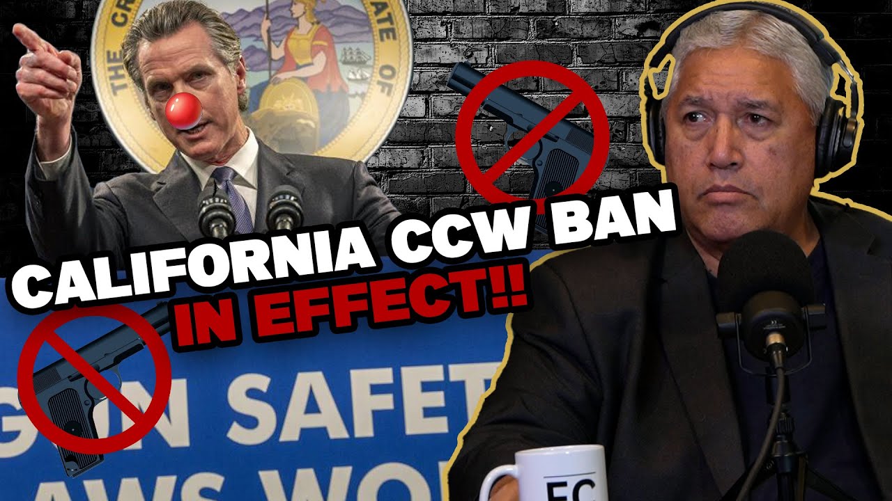 California CCW Ban in EFFECT!! | FEARLESS 33 AD PODCAST - YouTube
