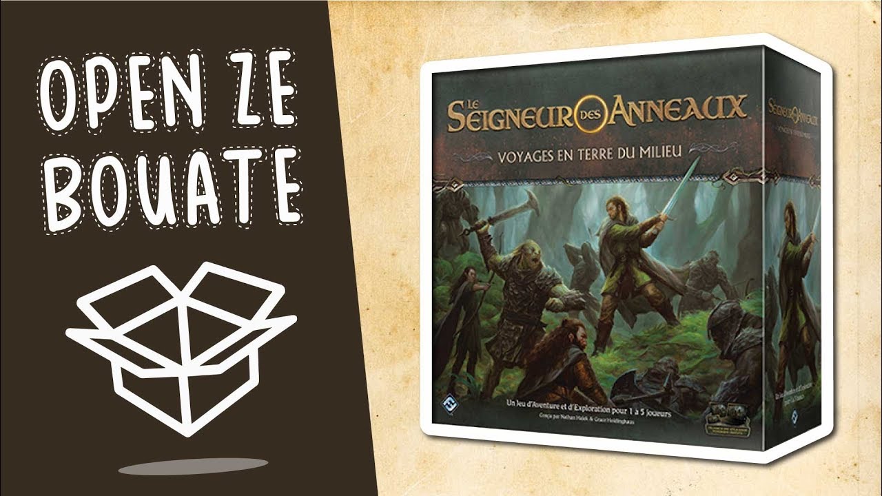 Le Seigneur des Anneaux : Voyages en Terre du Milieu - par FFG - On y joue  - cwowd