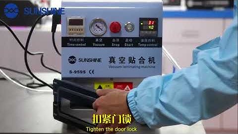 SUNSHINE 4 IN 1 laminating machine for mobile phone screen repair