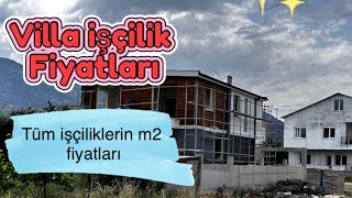 İnşaat işçilik m2 fiyatları /inşaat işçilik hesaplama