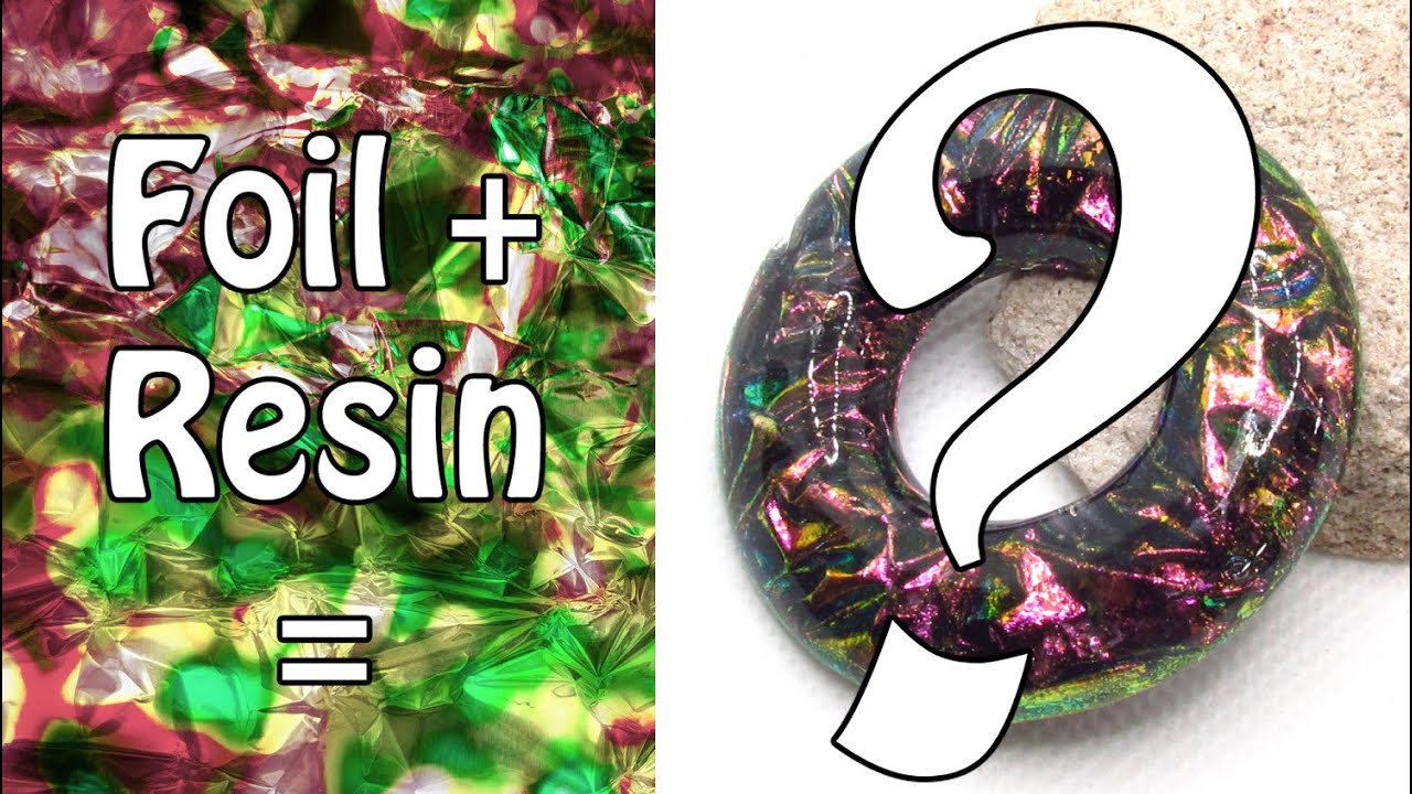 Amazing Resin Technique! Resin & Plastic Wrap