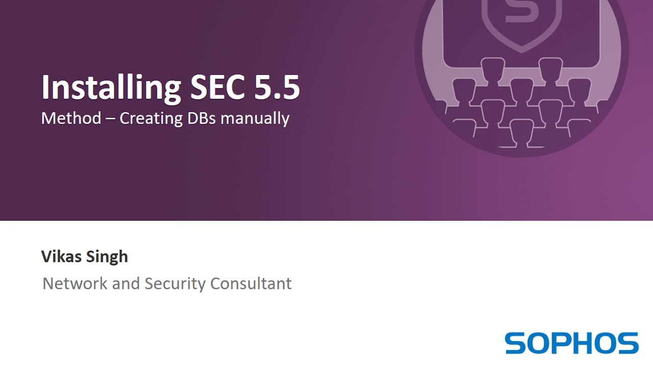 Installing Sophos Enterprise Console 5.5.0 on Windows Server 2016 YouTube