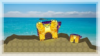 [Deeeep.io Speed Art] Giant Hairy Hermit Crab