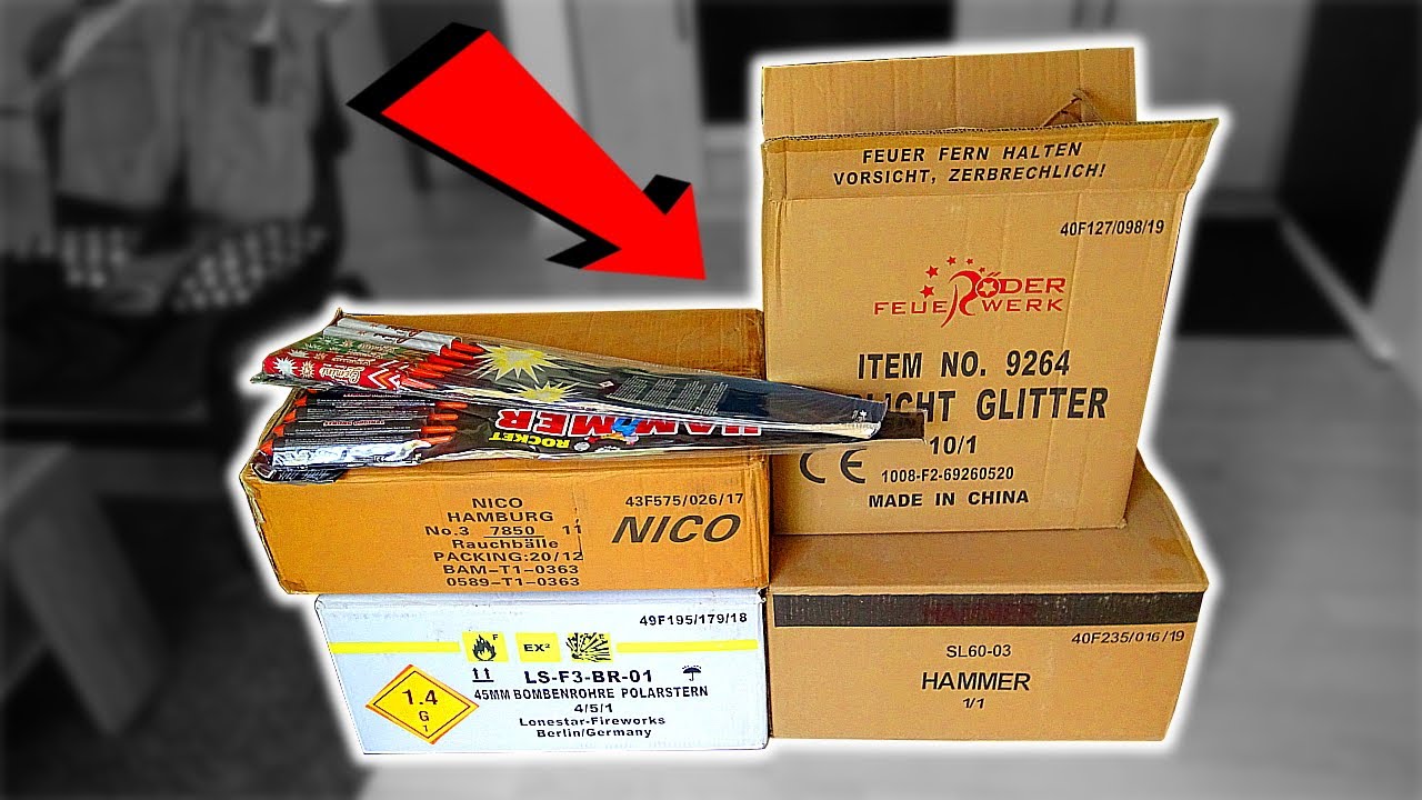 FEUERWERK UNBOXING | 400€ | Röder Feuerwerk