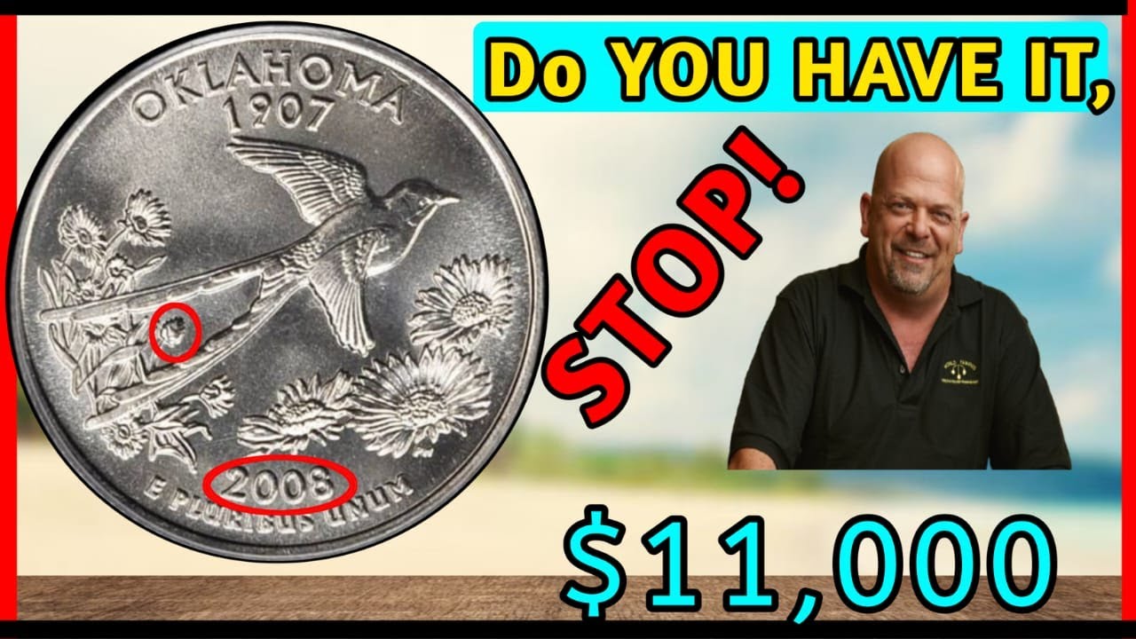 2008-D Oklahoma Quarter Worth \$7,000? Rare You NEED to Look For