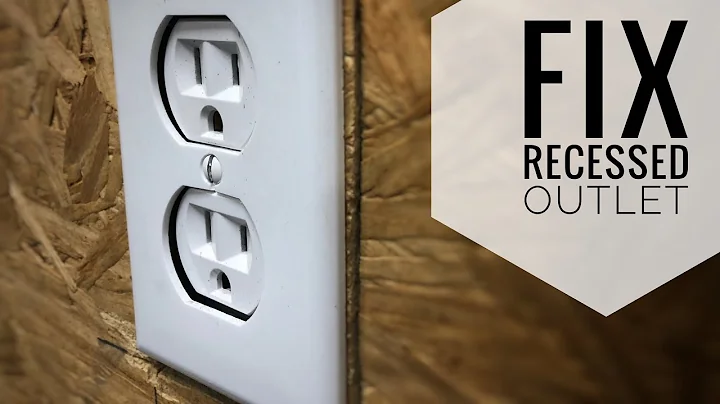 How to Fix Recessed / Gapped Outlet