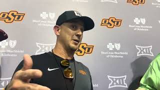 Eric Morris talks with the media — April 1, 2025 Details