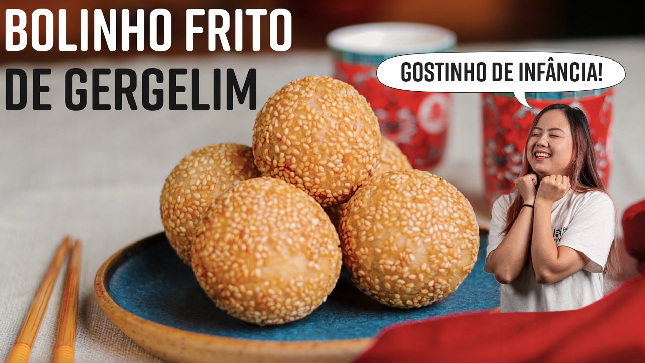 COMO FAZER BOLINHOS CHINESES DE GERGELIM | GoHanCOOK