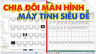Cách Chia Đôi Màn Hình Máy Tính Siêu Dễ Và Đơn Giản
