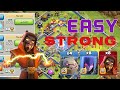 Easyest Th13 Strategy? Th13 Golem Witch Super Wizard Attack Legend League Attacks! Clash of Clans