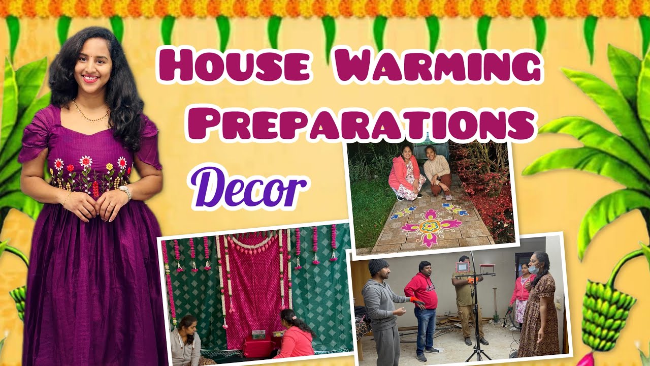 House Warming Decor/Preparations #హడావిడిగా గృహప్రవేశం ఎందుకు చేసుకుంటున్నాము?? #telugu vlogs