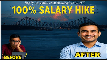 100% Salary Hike! AML KYC Career:  My Story & How You Can Make the Switch #jaishreeram  #success