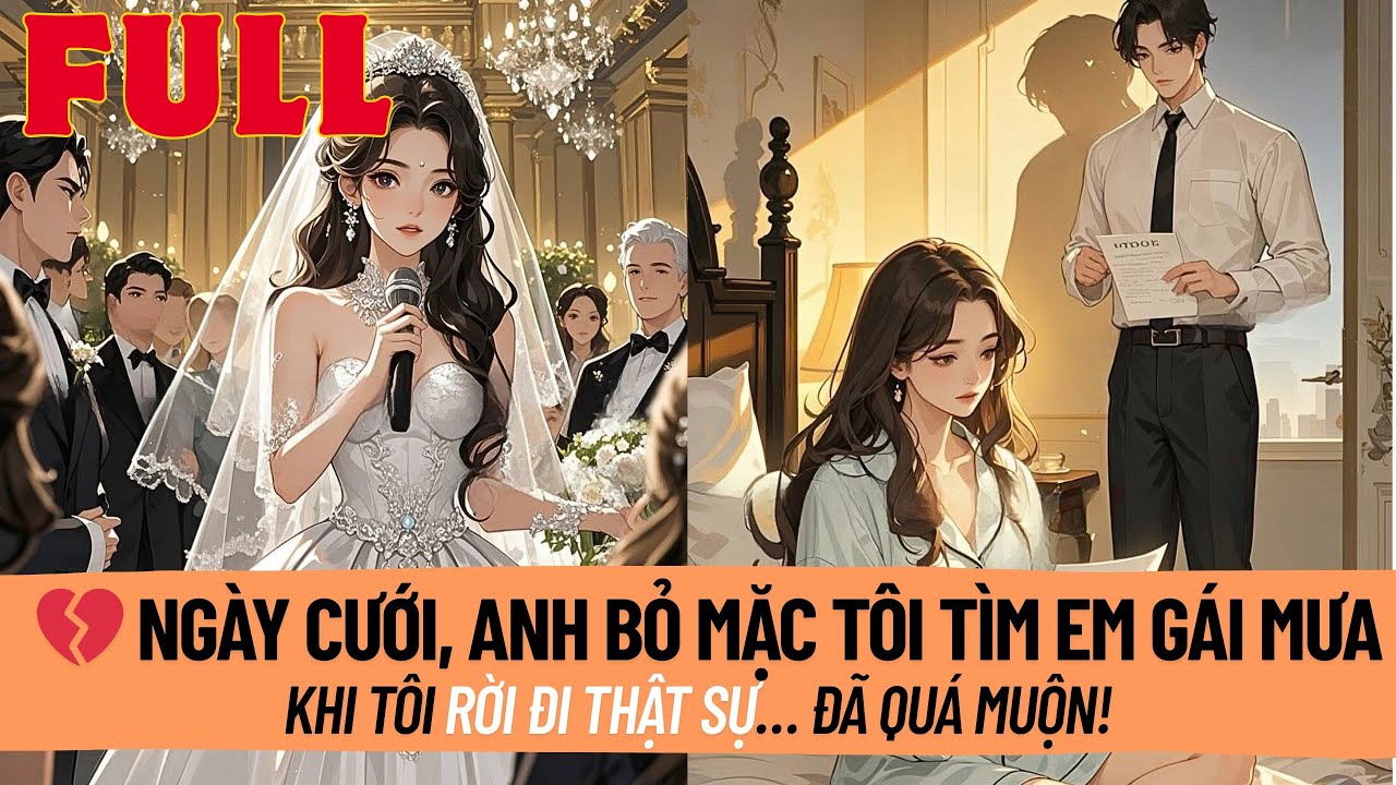 Ngày Cưới Anh Bỏ Mặc Tôi Đi Tìm Em Gái Mưa. Tôi Đòi Ly Hôn, Anh Cười Khinh. Nhưng Khi Tôi Thật Sự...