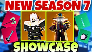 🎉NEW SEASON 7🎉 SHOWCASE And Kits Review In Roblox Bedwars!