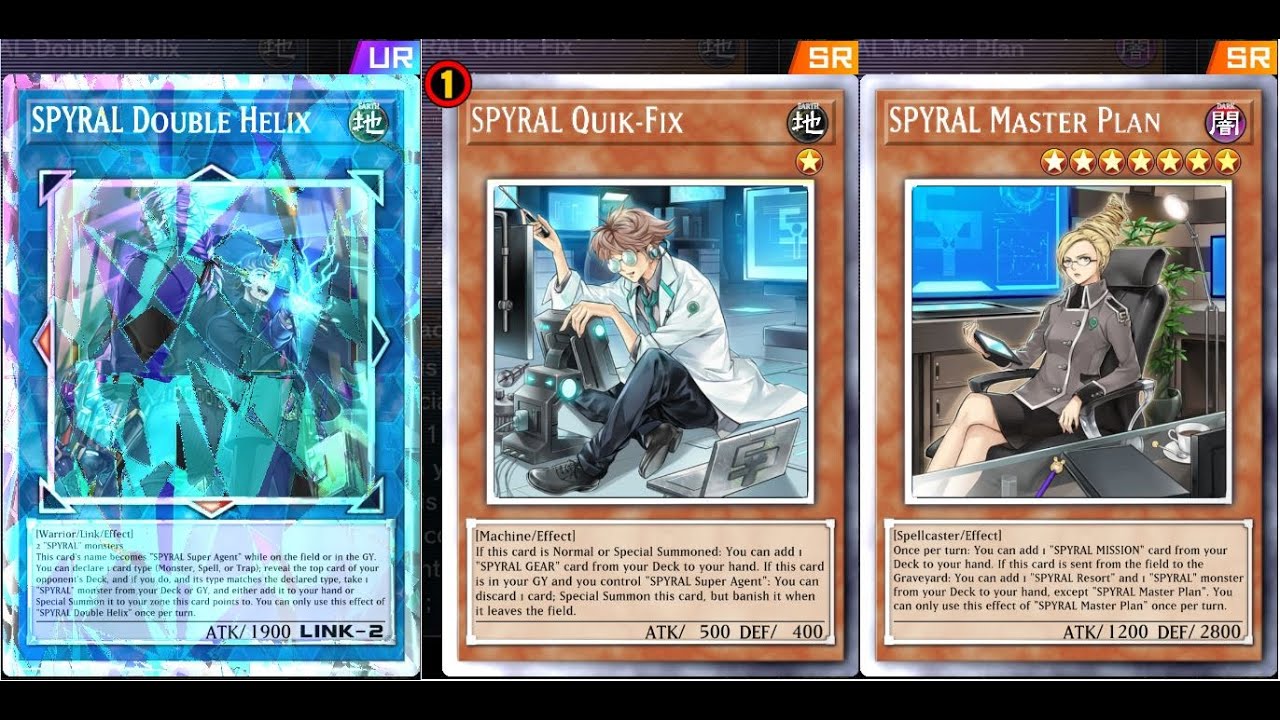 yugioh master duel spyral deck Generic Complete Custom for Yu-Gi-Oh! You can add 1 SPYRAL Resort and 1 SPYRAL monster from your Deck to your hand Making a Spyral deck, what's