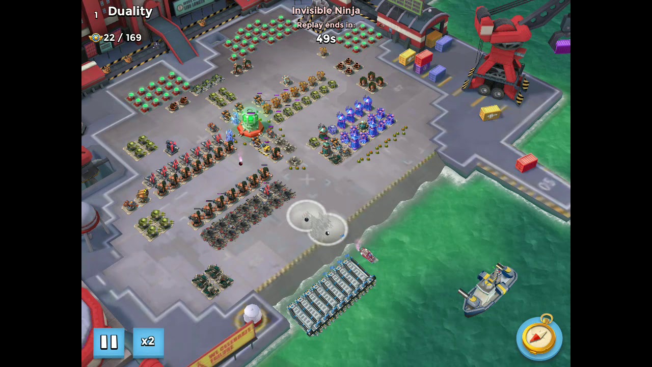 Boom Beach Curtain Call All Zooka Attack Duality YouTube