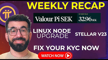 PI-NETWERK IS NET GEREGULEERD?! 🇪🇺 Valour PI ETP Live + On-Chain KYC v23 (Linux Node Update)