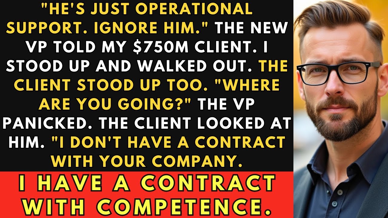 VP Called Me 'Operational Support' - The $750M Client Walked Out With Me | Corporate Revenge