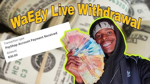 How to Withdraw from WaEgy  ( Make money online 2025 )