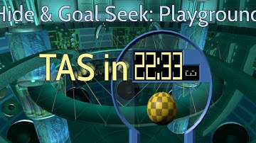 [TAS] Super Monkey Ball 2 | Hide & Goal Seek: Playground | Story Mode in 22:33