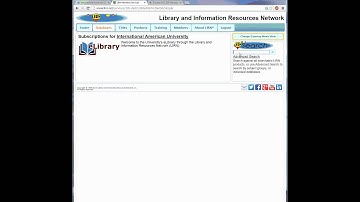 LIRN Tutorial - Log into IAU