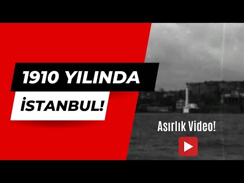 İstanbul'un 112 Yıl Önceki Görüntüleri!