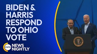 Biden & VP Harris Respond to Ohio Vote That Was A Defeat for Pro-Life Efforts | EWTN News Nightly