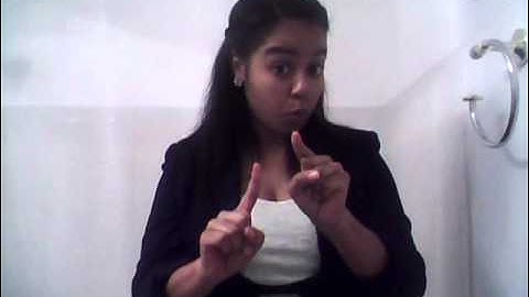 Dominique Gandy ASL 2:Giving directions