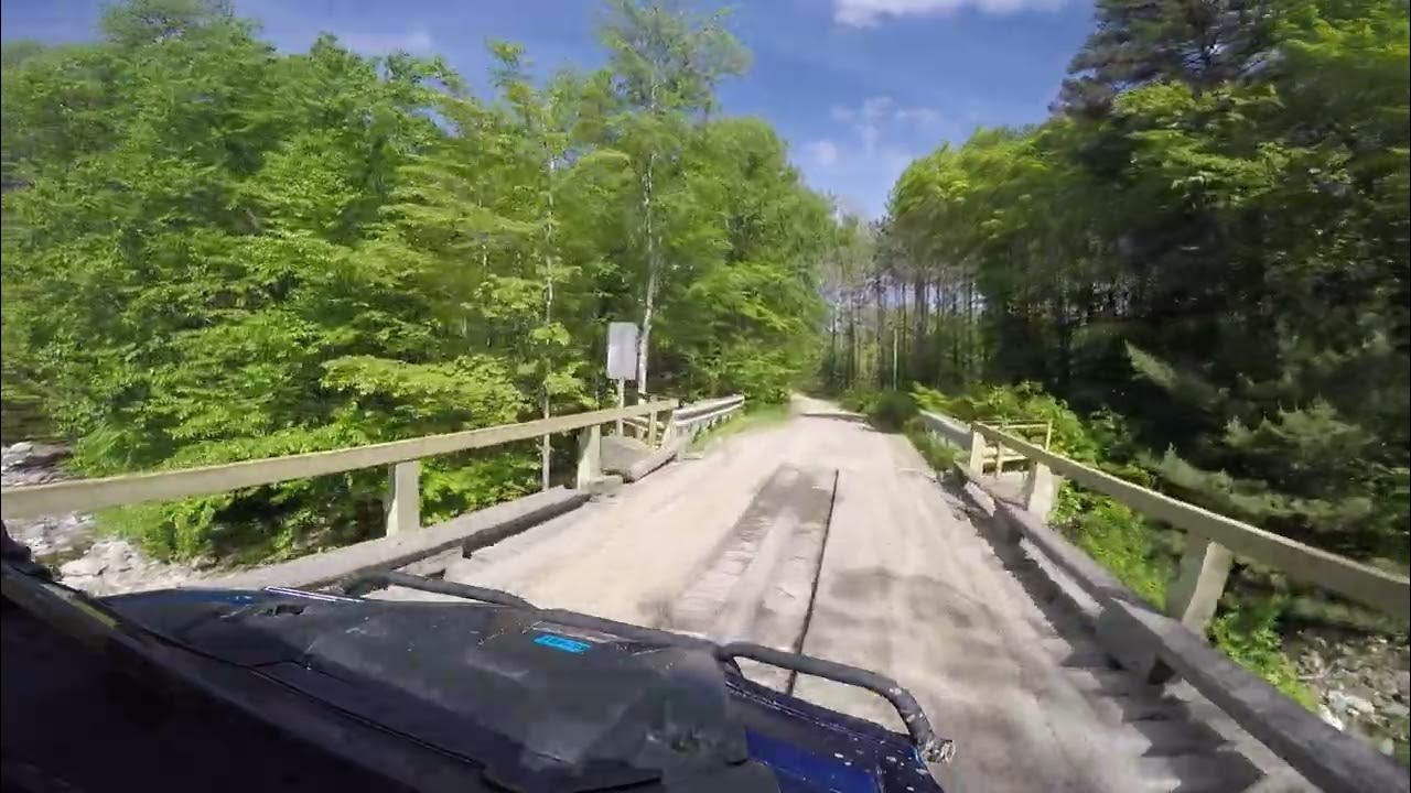 ATV Trail ride from Roxbury to Oquossoc Maine YouTube