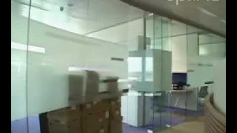Glass Partitioning Installation by Optima Systems - Halliwells LLP