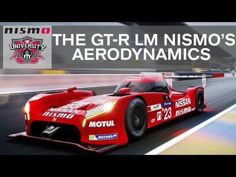 HOW DO THE AERODYNAMICS WORK ON THE GT-R LM NISMO? : NISMO UNIVERSITY