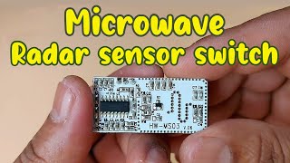 Microwave Radar Sensor Switch | Intelligent Radar Motion Sensor HWMS03 | Smart switch |Bejoy Justin
