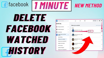 How to Delete Facebook Watched History on Laptop/PC 2024