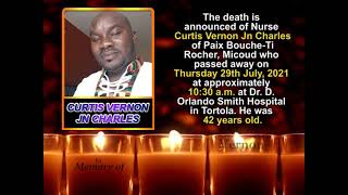 Curtis Vernon Jn Charles memorial