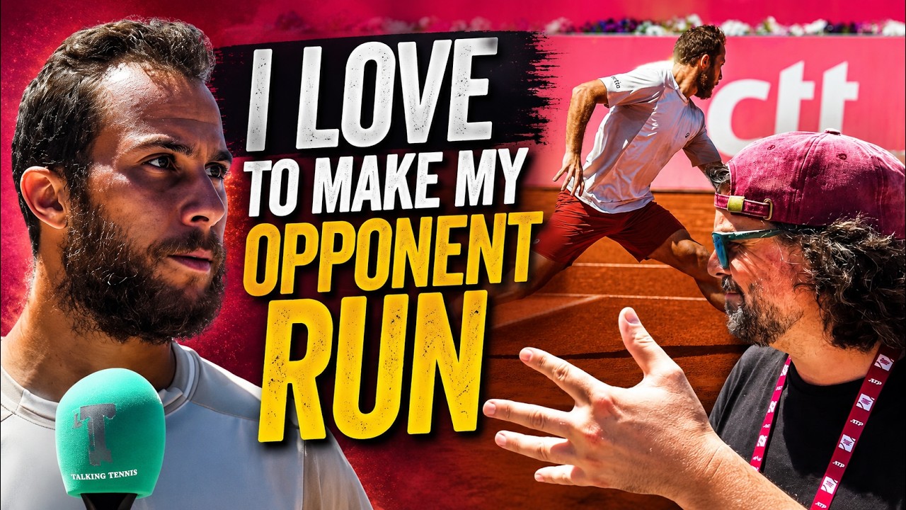 "I love to see my opponent running" - Gaston talks about his game style after Droguet win in Estoril