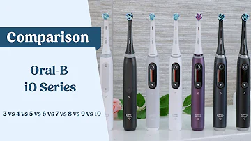 Oral-B iO Series Comparison