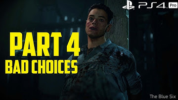 Until Dawn Gameplay Walkthrough Part 4 [Bad Choices] [PS4 Pro]