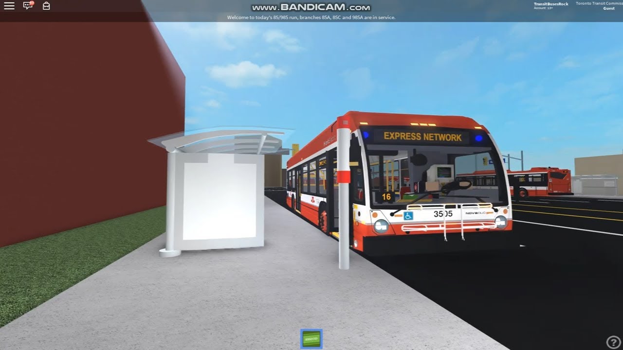 Ttc Bus Roblox - roblox city bus