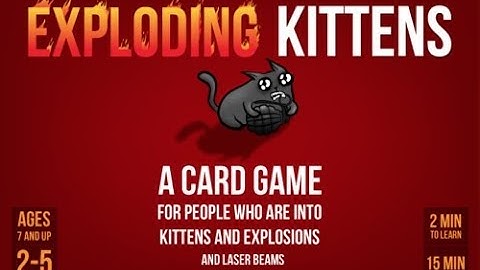 Exploding Kitten : Rules [FR]