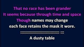 Genesis - Time Table KARAOKE