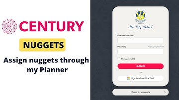 Assign Century Nuggets Through My Planner