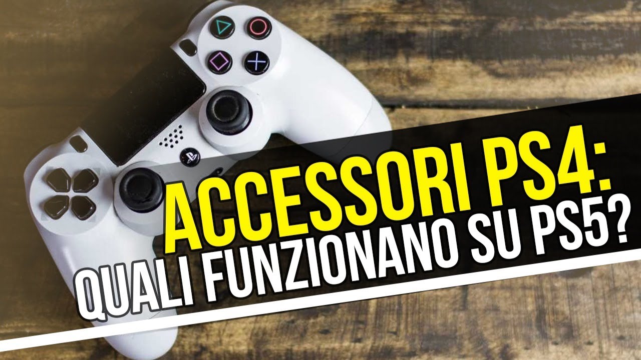 PS5: il DualShock e gli altri accessori PS4 sono compatibili