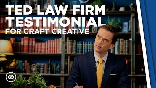 Ted Law Firm | Testimonial for Craft Creative Video Production | Last Minute Super Bowl Commercial