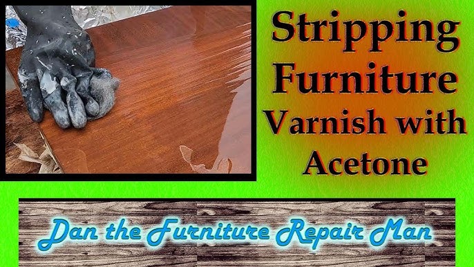 How to remove latex paint from furniture using Citristrip